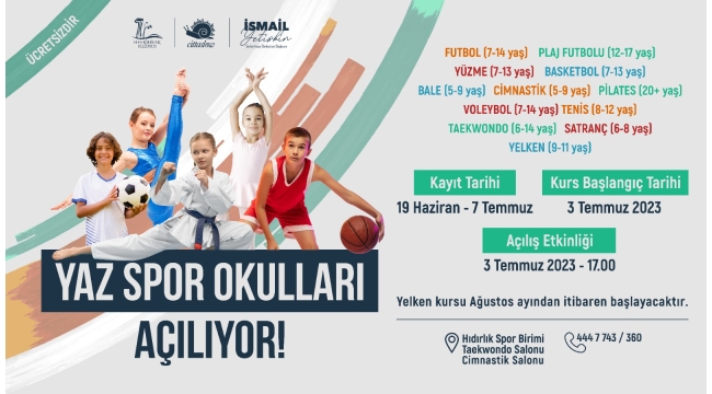 Seferihisarlı çocuklar yaz okulunda eğlenerek öğrenecek