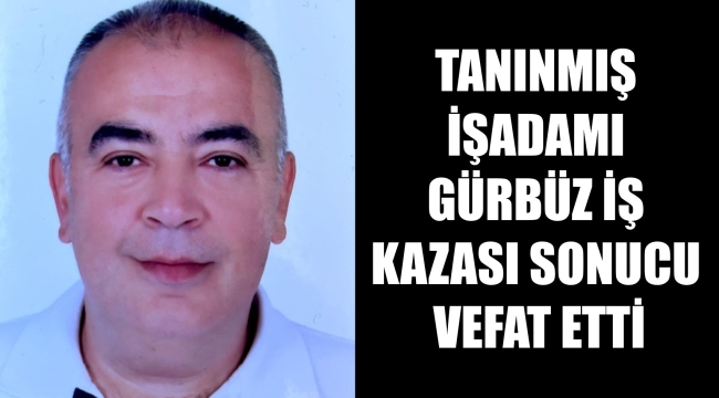 Tanınmış işadamı iş kazasında yaşamını yitirdi