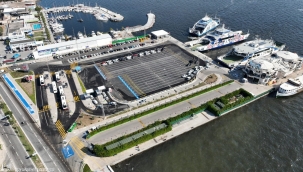 Üçkuyular Feribot İskelesi konforlu haliyle hizmete girdi