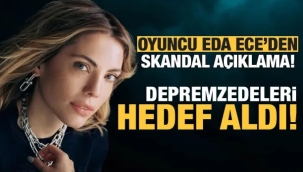 Ünlü oyuncu depremzedelere hakaret etti