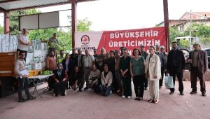 Üreticinin dolu zararı Denizli Büyükşehir Belediyesi desteği ile önlenecek