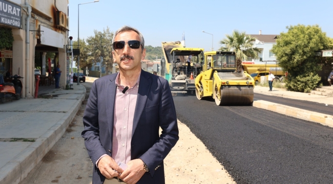 Urla'nın cadde ve sokaklarına 35 milyon liralık dev yatırım