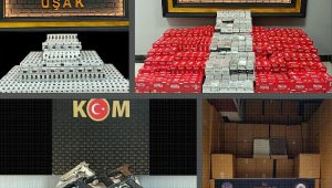 Uşak'ta kaçakçılık ve dolandırıcılık operasyonlarında 3 tutuklama