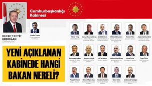 Yeni kabinede hangi bakan nereli?