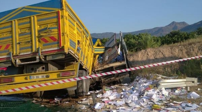 3 araç çarpıştı, baba ile kızı öldü, 4 kişi yaralandı