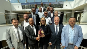 AK Partili Çankırı'nın ağırladığı Ziraat Odası başkanları İzmir'e mutlu döndü