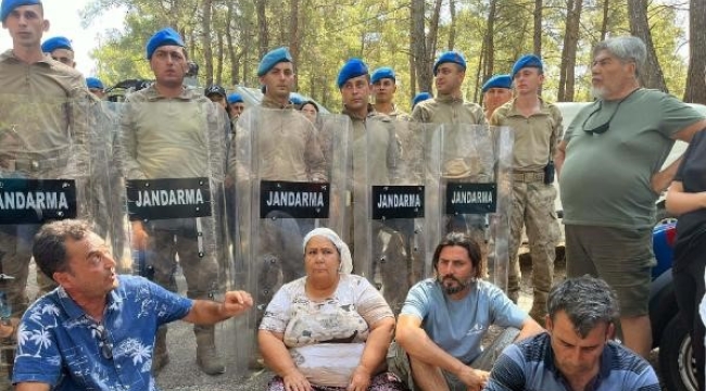 Akbelen'de 'ağaç kesimi' gerginliği; 2 gözaltı