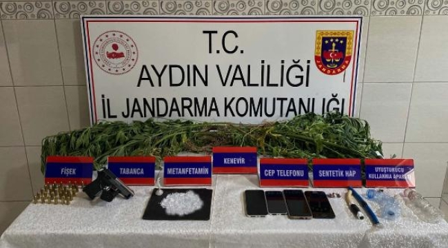Aydın'da 2 ilçedeki uyuşturucu operasyonunda 6 tutuklama