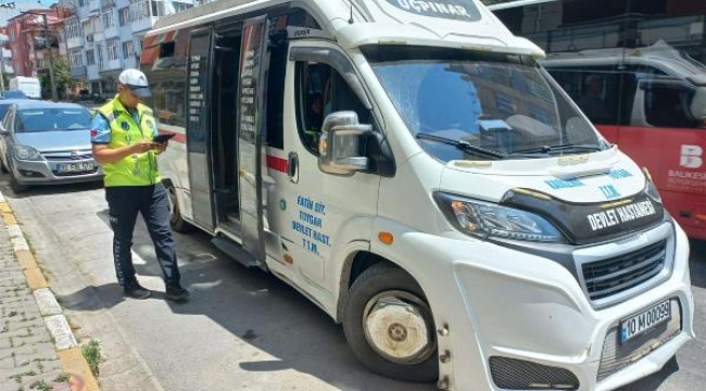 Balıkesir'de belediyeden toplu taşıma araçlarında klima denetimi