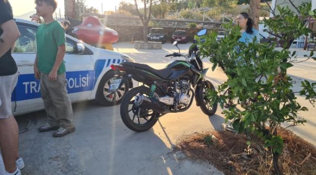Bodrum'da motosikletin çarptığı çocuk öldü