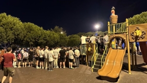 Çocuk parkında cinayet