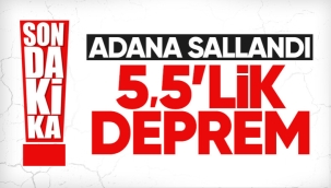 Deprem! 5.5 büyüklüğünde sarsıntı korkuttu