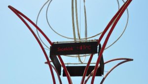 Off... Çok sıcak! 45 dereceyi gördük