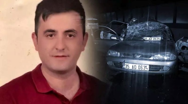 İzmir'de otoyolda kaza: 1 ölü,  2 yaralı