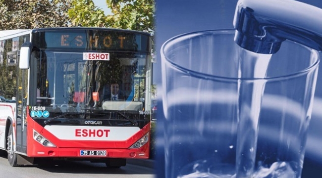 İzmir'de suya ve ulaşıma zam geliyor