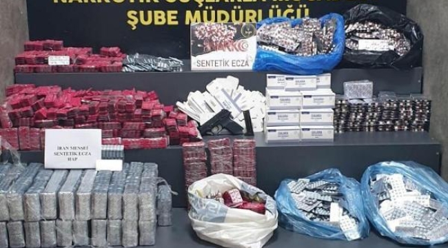 İzmir'de 154 bin uyuşturucu hap yakalandı