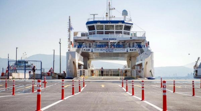 İzmir'de feribot ücretlerine zam yapıldı