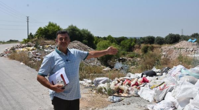 İzmir'in içme suyuna çöp ve moloz döktüler