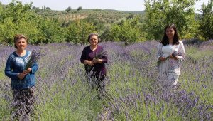Kadın üreticiler üretiyor, hem kadınlar hem köy kazanıyor