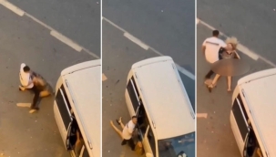 Kadını döve döve bayıltan maganda yakalandı