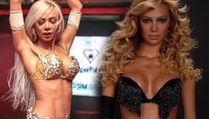 Kalça kemiği eriyen oryantal son dansını yaptı