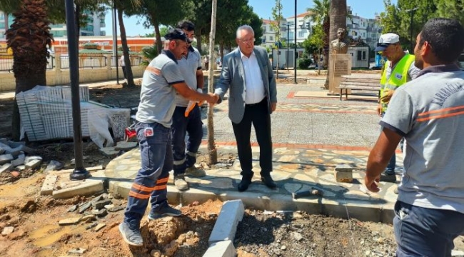 Karabağlar Belediyesi'nden Abidin Dino Parkı'na modern dokunuş