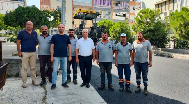 Karabağlar Belediyesi'nden Esenyalı Mahallesi'nde hummalı çalışma