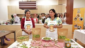 Kınalı Bornova Bamyası'na, mutfak atölyesi ile tanıtım
