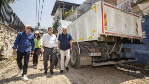 Konak'ın yollarına 4.5 yılda 50 bin ton asfalt