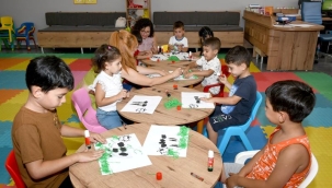 Kuşadalı minikler, süt tüketimi ve sağlıklı beslenmeyi öğreniyorlar