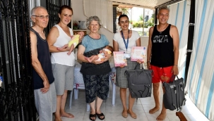 Kuşadası Belediyesi, 'Hoş Geldin Bebek' ziyaretlerini sürdürüyor