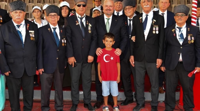 Menemenli 20 Kıbrıs Gazisi, 20 Temmuz Barış Özgürlük Bayramı'nda Kıbrıs'ta