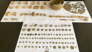 Muğla'da 132 parça tarihi eser ele geçirildi