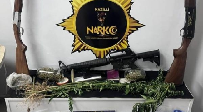 Nazilli'de uyuşturucu operasyonu: 2 tutuklama