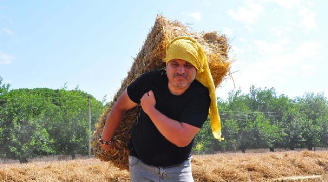 Okul müdürü buğday ekip gelirini öğrencileri için harcıyor