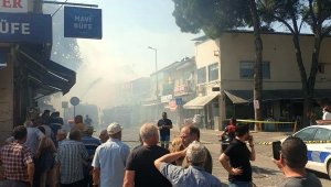 Orman yangını değil, fırın yangını