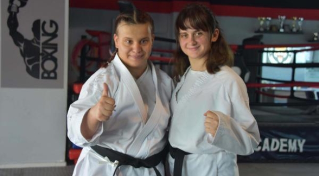 Özel sporcu karatede ikinci şampiyonluğunu kazandı
