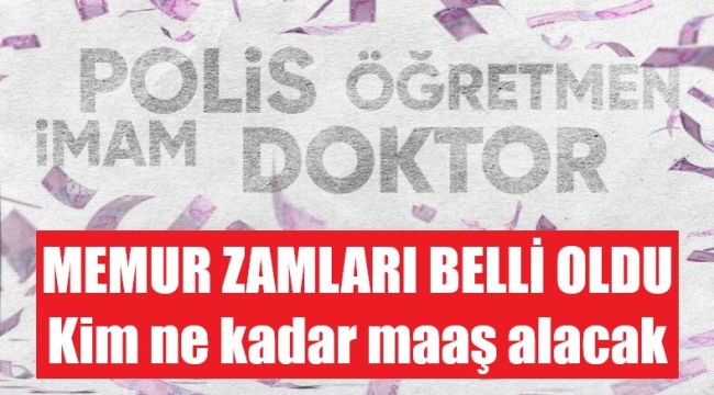 Polis, doktor, hemşire, mühendis! Kim ne kadar maaş alacak