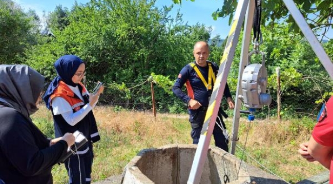 Su kuyularında kayıp ekonomiste ait iz arandı