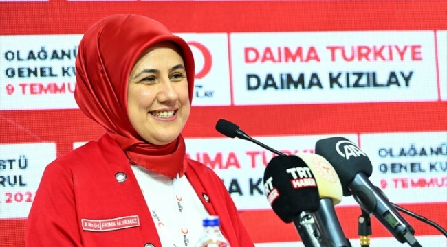Türk Kızılayı'nın 155 yıllık tarihinde bir ilk: Bir kadın başkan seçildi