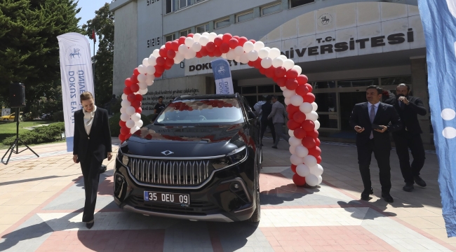 Türkiye'nin yerli otomobili Togg, üniversitenin makam aracı oldu