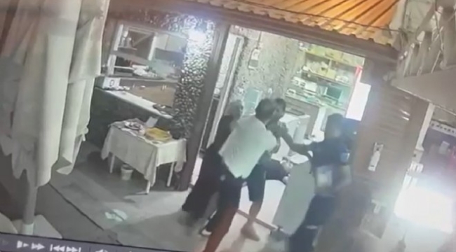 Zabıta amiri esnafı bir yumrukla bayılttı