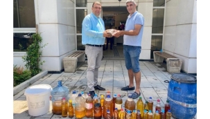 Atık yağlar toplandı, milyarlarca litre su kirlenmekten kurtarıldı