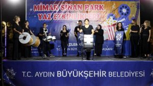 Aydın'da Tekstil Park'ta sinema, Mimar Sinan Parkı'nda ise müzik keyfi