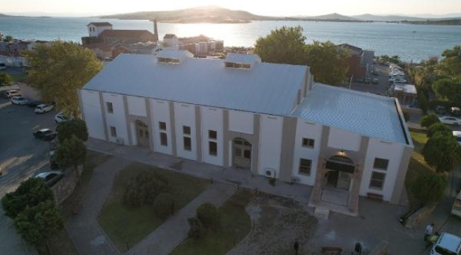 Ayvalık'ta İsmet İnönü Kültür Merkezi yenilendi