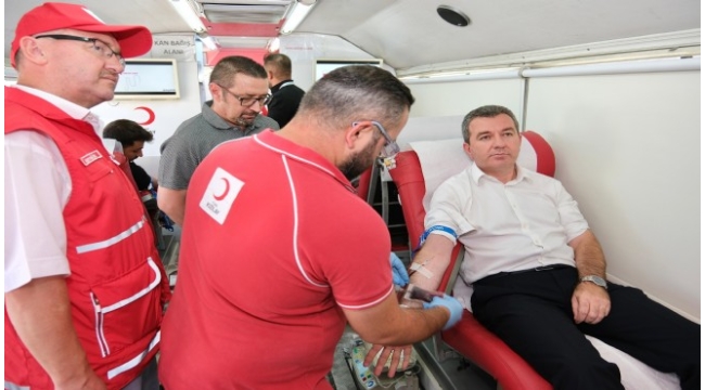 Başkan Koştu kan bağışı çağrısı yaptı