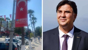 Belediye başkanına bayraklı reklam soruşturması