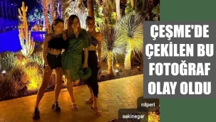 Çeşme'deki bu fotoğraf olay oldu