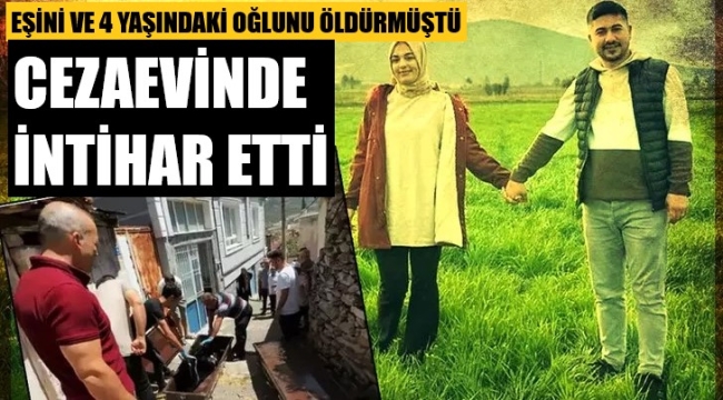 Cezaevi hücresinde kendini astı