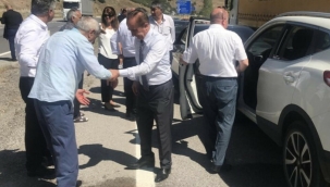 CHP lideri Kılıçdaroğlu'nun konvoyunda zincirleme kaza meydana geldi